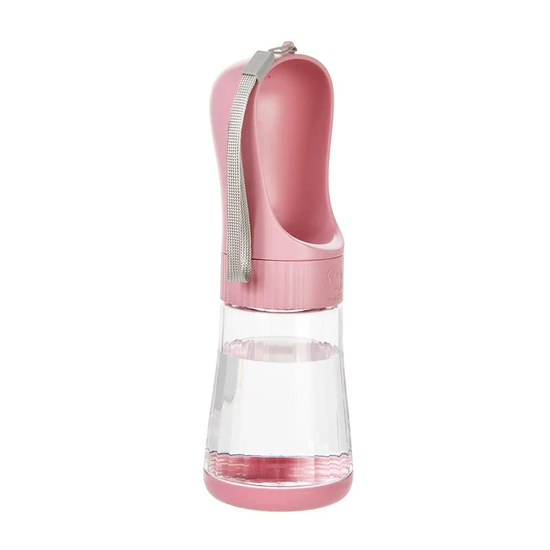 Portable Pet Water Dispenser and Food Container - 2-in-1 Travel Solution for Dogs and Cats