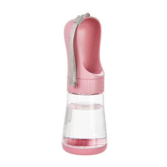 Portable Pet Water Dispenser and Food Container - 2-in-1 Travel Solution for Dogs and Cats