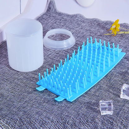 Pet Paw Cleaning Kit with Soft Brush and Cup