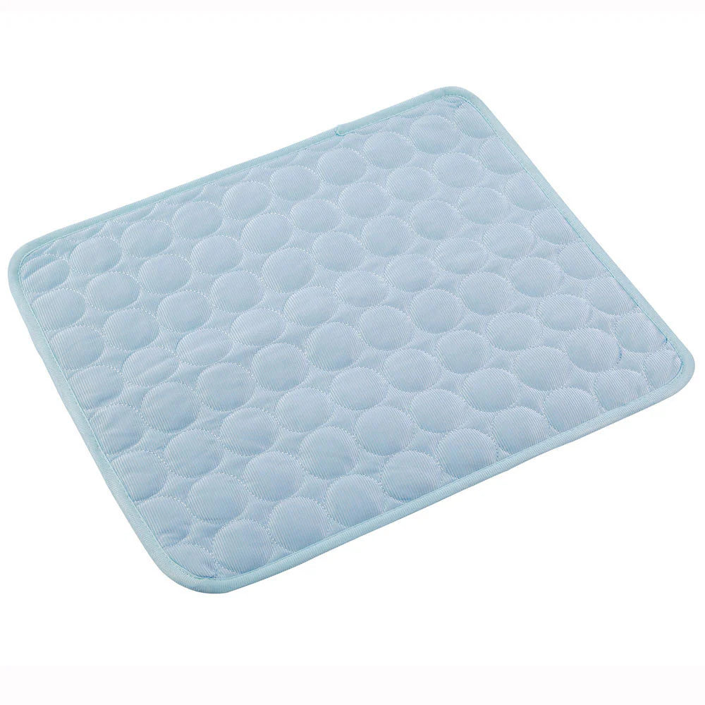 Cooling Ice Silk Pet Pad for Dogs and Cats - Summer Comfort Solution