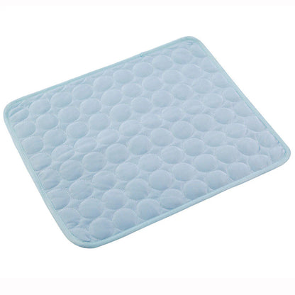 Cooling Ice Silk Pet Pad for Dogs and Cats - Summer Comfort Solution