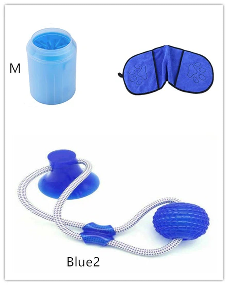 Pet Paw Cleaning Kit with Soft Brush and Cup
