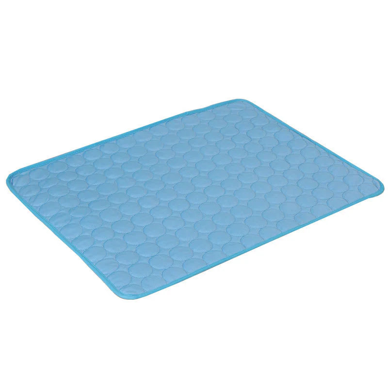 Cooling Ice Silk Pet Pad for Dogs and Cats - Summer Comfort Solution