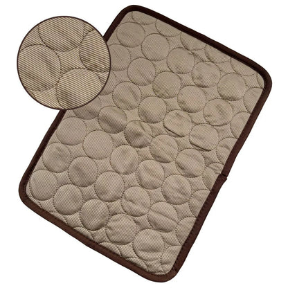 Cooling Ice Silk Pet Pad for Dogs and Cats - Summer Comfort Solution