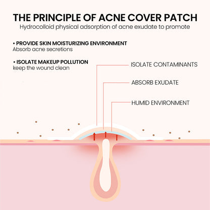 Desalting Pimple Spot Skin Repair Patch